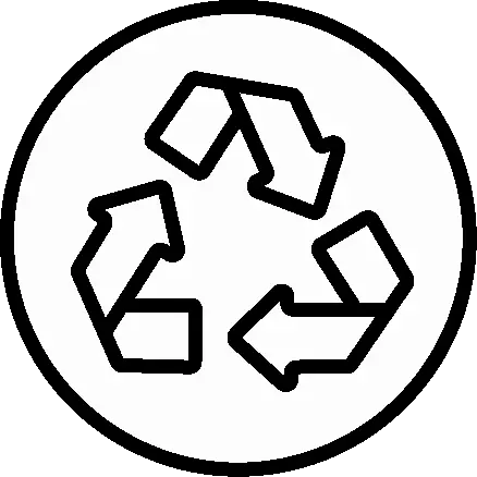 Illustrerad symbol för återanvändning